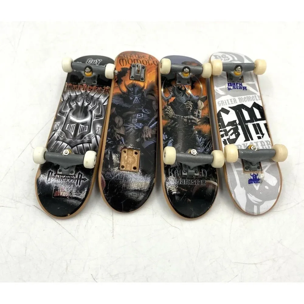 Tech Deck Lot Of 4 Vintage Darkstar Fingerboard Skateboards